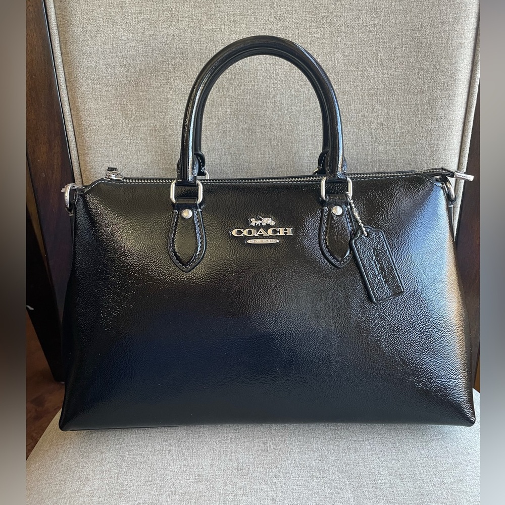 NWT！COACH Georgia Satchel Bag（COACH CV942）